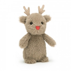 Jellycat Fluffy Reindeer 12 CM X 5 CM | 827950FBZ