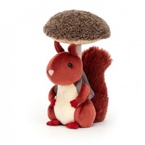 Jellycat Fungi Forager Squirrel 22 CM X 9 CM | 482105CGK