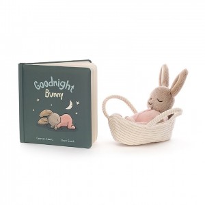 Jellycat Goodnight Bunny Book 19 CM X 19 CM | 703624ZJY