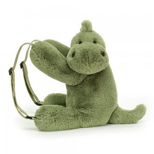 Jellycat Huggady Dino Backpack 28 CM X 30 CM | 428750WFH