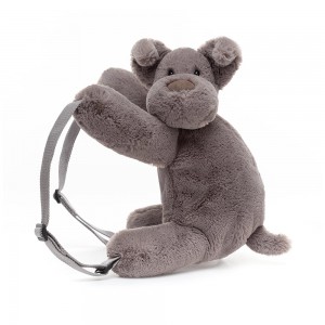 Jellycat Huggady Dog Backpack 28 CM X 30 CM | 892745OBP