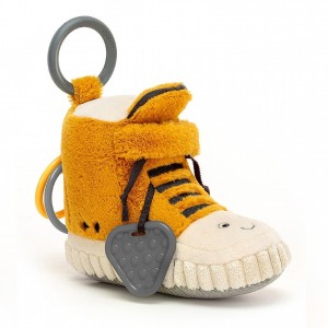 Jellycat Kicketty Sneaker Activity Toy 14 CM X 9 CM | 649078KDI