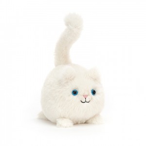 Jellycat Kitten Caboodle Cream 10 CM X 10 CM | 098753TNH