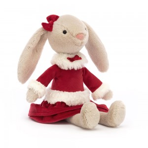 Jellycat Lottie Bunny Festive 27 CM X 10 CM | 719254EJT