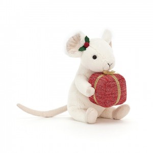 Jellycat Merry Mouse Present 18 CM X 9 CM | 893712TCW