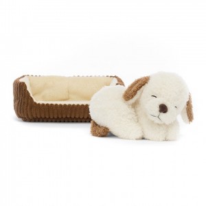 Jellycat Napping Nipper Dog 10 CM X 14 CM | 473920WJU