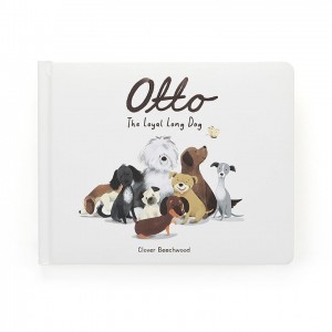 Jellycat Otto the Loyal Long Dog Book 18 CM X 23 CM | 360215WFN