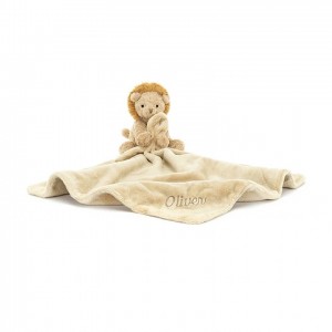 Jellycat Personalised Fuddlewuddle Lion Soother 34 CM X 34 CM | 962715TMH