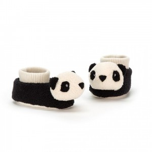 Jellycat Pippet Panda Booties 10 CM X 5 CM | 824179UDT