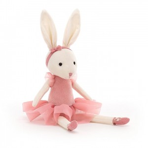 Jellycat Pirouette Bunny Rose 27 CM X 9 CM | 834195YZG