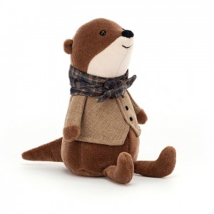 Jellycat Riverside Rambler Otter 21 CM X 8 CM | 802793GQY