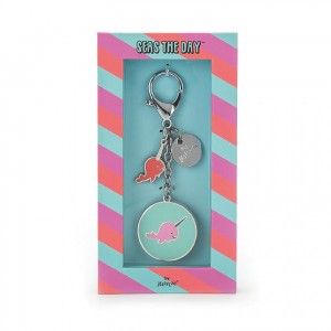 Jellycat Seas The Day Enamel Keyring 16 CM X 8 CM | 185672QFS