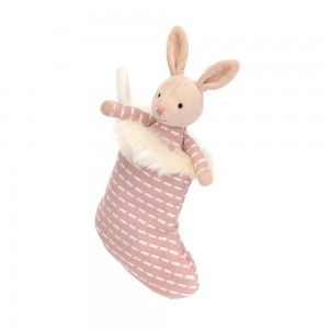 Jellycat Shimmer Stocking Bunny 20 CM X 9 CM | 041823WDU