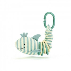 Jellycat Sidney Shark Clicketty 14 CM | 913204SWC