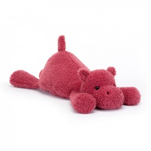 Jellycat Splootie Hippo 17 CM X 55 CM | 427598LRQ