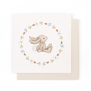 Jellycat Square Bunny Card 15 CM X 0 CM | 107289OXB