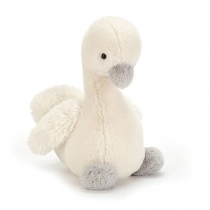 Jellycat Syllabub Swan Grey Chime 23 CM | 174256AWB