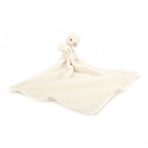 Jellycat Syllabub Swan Grey Soother 34 CM X 8 CM | 249386SLR