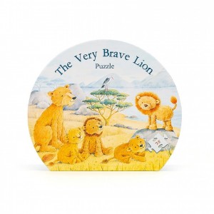 Jellycat The Very Brave Lion Puzzle 23 CM X 20 CM | 365248ARC