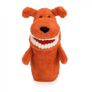 Jellycat Toothy Mutt Hand Puppet 28 CM | 547839QLC