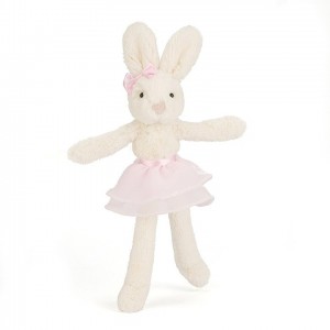 Jellycat Tutu Lulu Cream and Pink Bunny 23 CM | 754691DCU