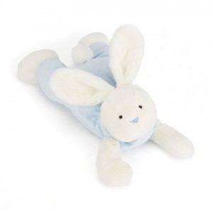 Jellycat Velvet Bunny Blue Sleepy 33 CM X 15 CM | 798051JUD