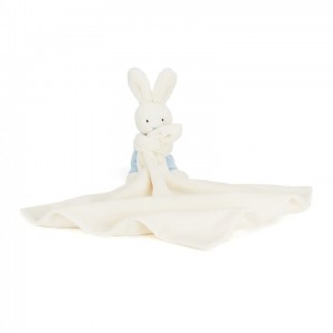 Jellycat Velvet Bunny Blue Soother 34 CM | 439581IBC