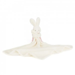 Jellycat Velvet Bunny Pink Soother 34 CM | 921643FHM