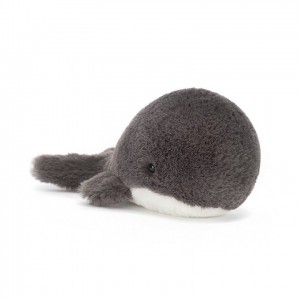 Jellycat Wavelly Whale Inky 5 CM X 15 CM | 201478FDR