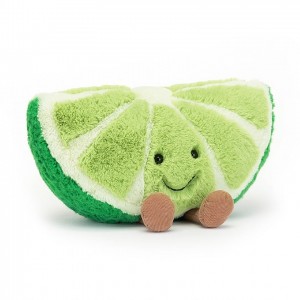 LARGE Jellycat Amuseable Lime 18 CM X 25 CM | 053469SCM