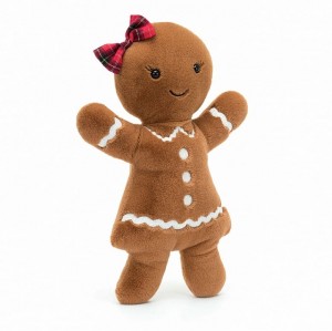 LARGE Jellycat Jolly Gingerbread Ruby 33 CM X 18 CM | 491750PWG