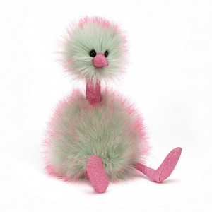 LARGE Jellycat Pompom Mint Fizz 53 CM X 20 CM | 862097HWY