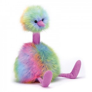 LARGE Jellycat Rainbow Pompom 53 CM X 20 CM | 371854NZB