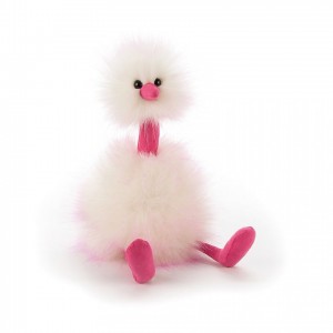 LARGE Jellycat Raspberry Ripple Pompom 53 CM X 20 CM | 028736OZH