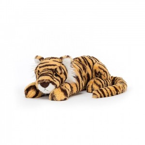 LARGE Jellycat Taylor Tiger 14 CM X 46 CM | 876543SQN