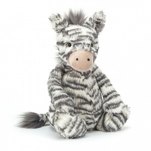 MEDIUM Jellycat Bashful Zebra 31 CM X 12 CM | 573942KLD