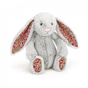 MEDIUM Jellycat Blossom Silver Bunny 31 CM | 976135GMY