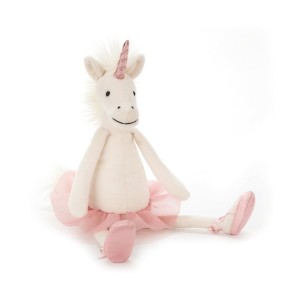 MEDIUM Jellycat Dancing Darcey Unicorn 33 CM X 10 CM | 049361KLC