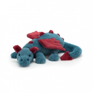 MEDIUM Jellycat Dexter Dragon 12 CM X 50 CM | 304159ECV