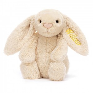 MEDIUM Jellycat Personalised Bashful Luxe Bunny Willow 31 CM X 12 CM | 392107SJQ