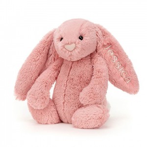 MEDIUM Jellycat Personalised Bashful Petal Bunny 31 CM X 12 CM | 328704LBC