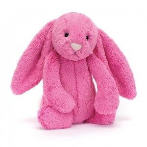 TINY Jellycat Bashful Hot Pink Bunny 13 CM X 6 CM | 510749GED