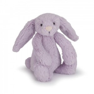 TINY Jellycat Bashful Hyacinth Bunny 13 CM X 6 CM | 417269FAU