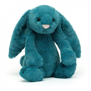 TINY Jellycat Bashful Mineral Blue Bunny 13 CM X 6 CM | 396857BPF