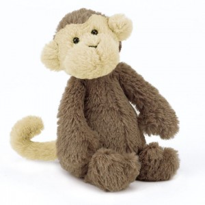 TINY Jellycat Bashful Monkey 13 CM | 917236CXP