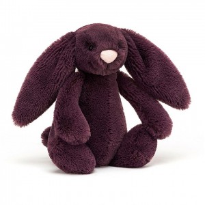 TINY Jellycat Bashful Plum Bunny 13 CM X 6 CM | 417965OMG