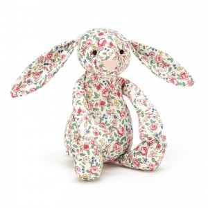 TINY Jellycat Blossom Silver Bunny 13 CM | 270496IGZ