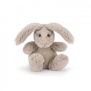 TINY Jellycat Poppet Beige Bunny 10 CM | 751468QUN