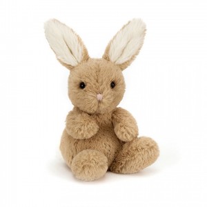 TINY Jellycat Poppet Caramel Bunny 10 CM X 6 CM | 953826GON