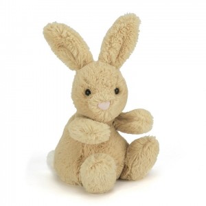 TINY Jellycat Poppet Honey Bunny 12 CM X 8 CM | 637149UTK